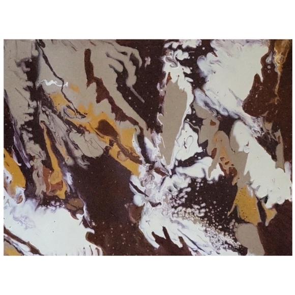 Hand Crafted Abstract Design 18 x 24 Inches Canvas Painting - Picture 4 of 4